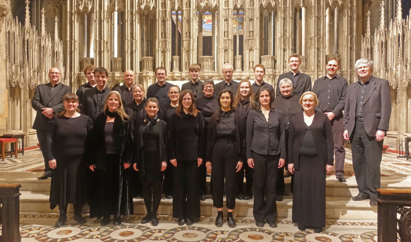 The Singers at Durham Cathedral 2019