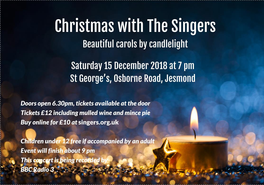 Christmas with The Singers 2018